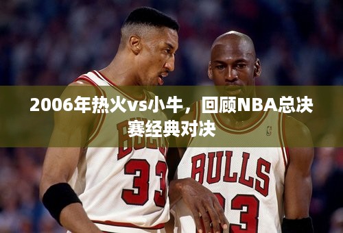 2006年热火vs小牛，回顾NBA总决赛经典对决