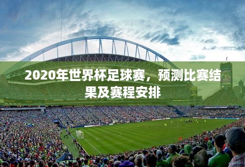 2020年世界杯足球赛，预测比赛结果及赛程安排