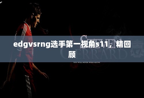 edgvsrng选手第一视角s11，精回顾