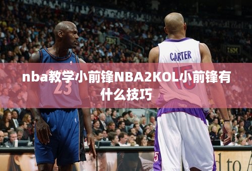 nba教学小前锋NBA2KOL小前锋有什么技巧