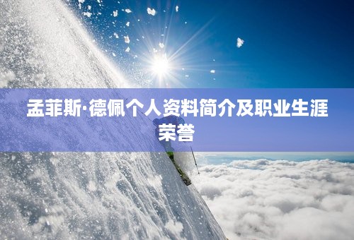 孟菲斯·德佩个人资料简介及职业生涯荣誉