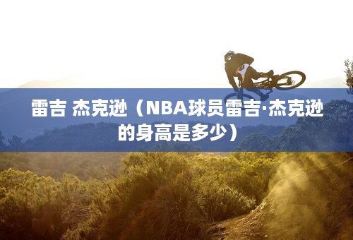 雷吉 杰克逊（NBA球员雷吉·杰克逊的身高是多少）