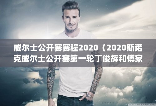 威尔士公开赛赛程2020（2020斯诺克威尔士公开赛第一轮丁俊辉和傅家俊比赛的裁判是谁）