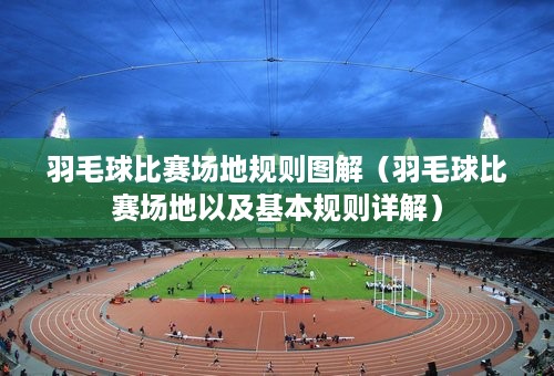 羽毛球比赛场地规则图解（羽毛球比赛场地以及基本规则详解）