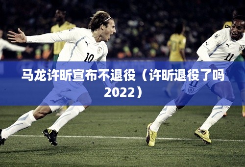 马龙许昕宣布不退役（许昕退役了吗2022）