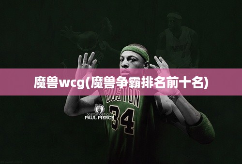 魔兽wcg(魔兽争霸排名前十名)