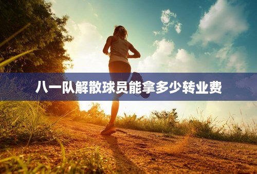 八一队解散球员能拿多少转业费