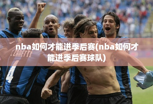 nba如何才能进季后赛(nba如何才能进季后赛球队)