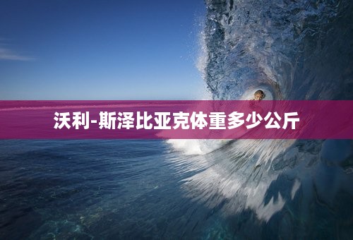 沃利-斯泽比亚克体重多少公斤