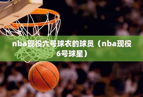 nba现役六号球衣的球员（nba现役6号球星）