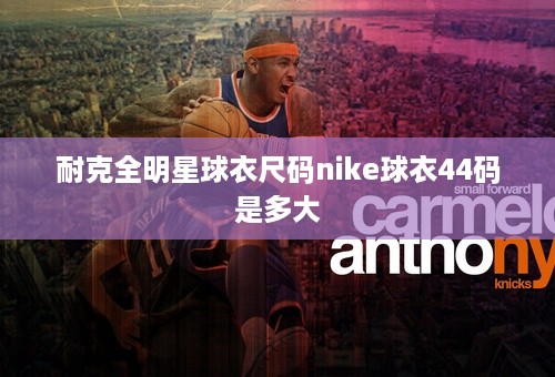 耐克全明星球衣尺码nike球衣44码是多大