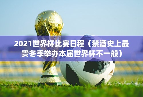 2021世界杯比赛日程（禁酒史上最贵冬季举办本届世界杯不一般）