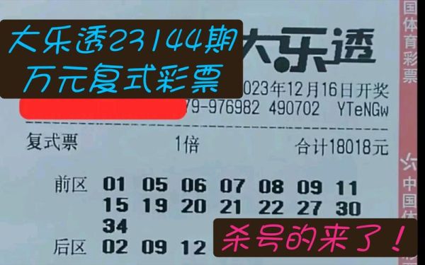 大乐透23146期综合分析推荐